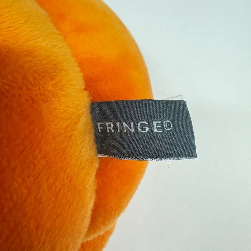 Fringe Studio Halloween Sloth Pumpkin Jack-O-Lantern Plush Squeaky Dog Toy 9
